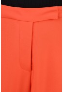 Women Pants Vero Moda Curve Vmcnylasage Hr Tapered Tangerine Tango